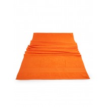 Банное махровое полотенце, оранжевый, 70х140