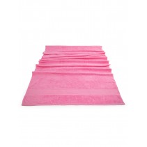 Банное махровое полотенце, розовый, 70х140