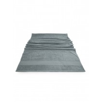 Банное махровое полотенце, серый, 70х140